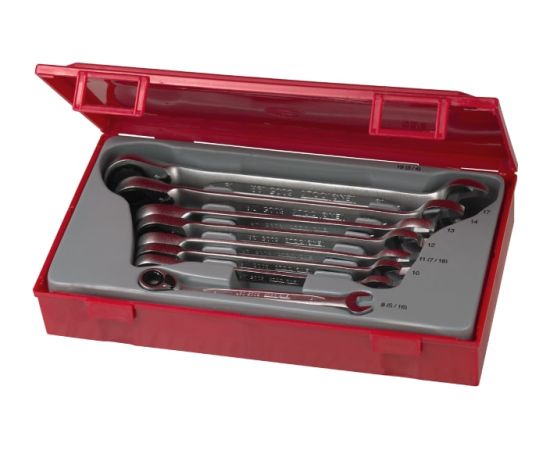 Tengtools Kombinētu atslēgu komplekts Teng Tools TT6508R; 8 gab. Механические инструменты