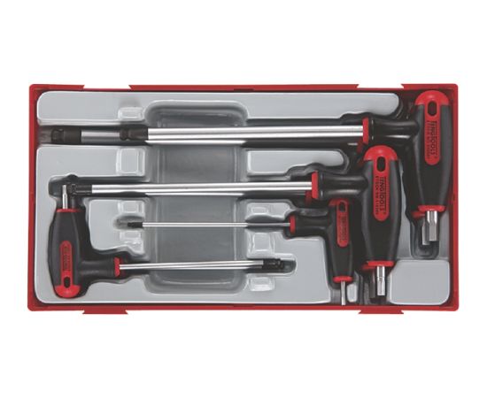 Tengtools Seškanšu atslēgu komplekts Teng Tools TTHEX7; 7 gab. Mehāniskie instrumenti