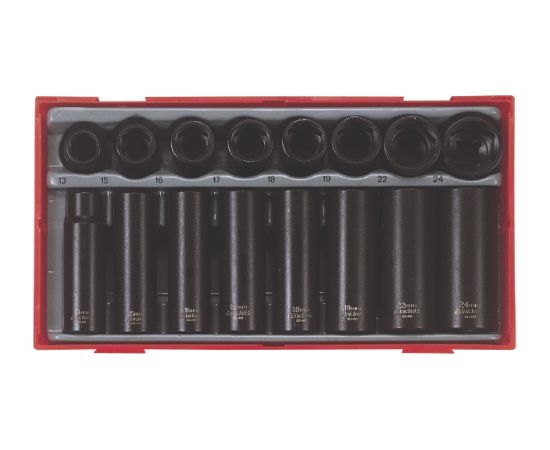 Tengtools Uzgriežņu galviņu komplekts Teng Tools TT9116; 16 gab.