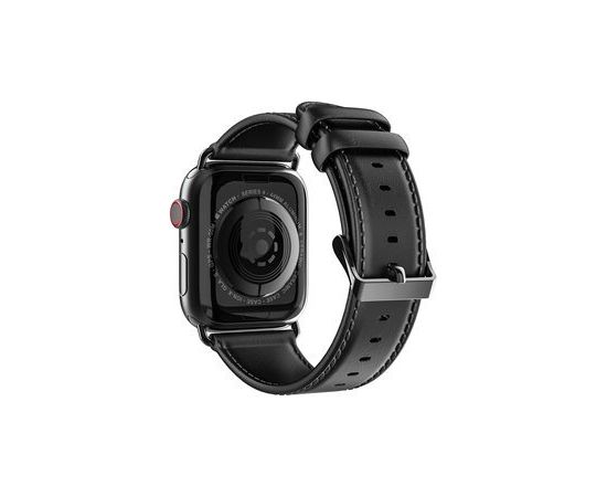 Dux Ducis Кожанный Ремешок для часов Apple Watch 38 / 40 mm Черный
