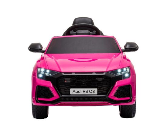 Bērnu vienvietīgs elektromobilis "Audi RS Q8", rozā