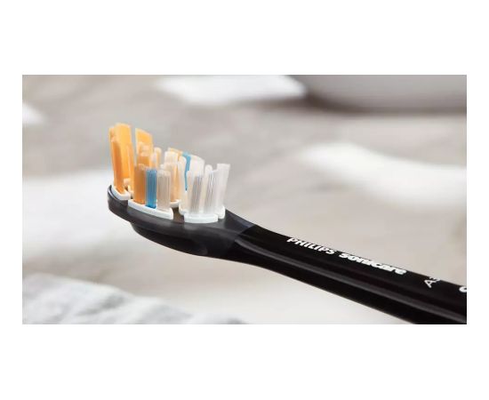 Philips Sonicare A3 Premium All-in-Onel Standard zobu birstes uzgalis, 4gab, melnas - HX9094/11