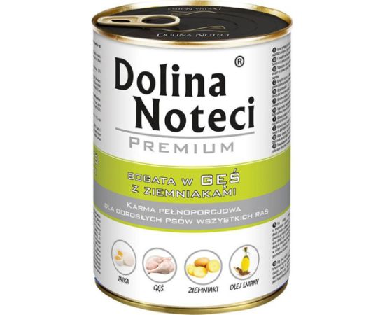 Dolina Noteci Premium bogata w gęś z ziemniakami 400 g