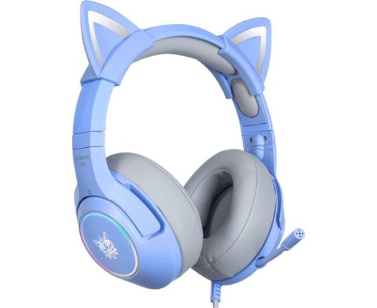 Austiņas Onikuma K9 RGB USB BLUE