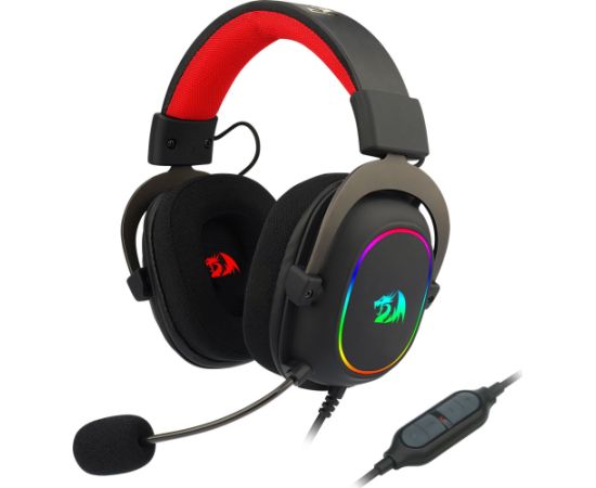 Austiņas Redragon H510 Zeus-X RGB black (H510-RGB)