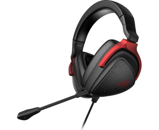 Gaming austiņas Asus Rog Delta S Core red (90YH03JC-B1UA00)