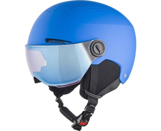 WINTER HELMET ALPINA ZUPO VISOR Q-LITE BLUE MATT 54-58 Зимние спортивные шлемы