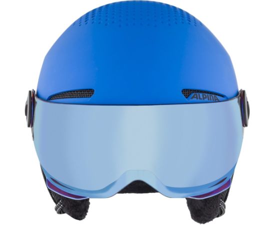 WINTER HELMET ALPINA ZUPO VISOR Q-LITE BLUE MATT 51-55 Зимние спортивные шлемы