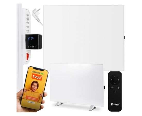 INFRARED HEATER CRONOS CRP-1200TWP 1200W WHITE Konvektori