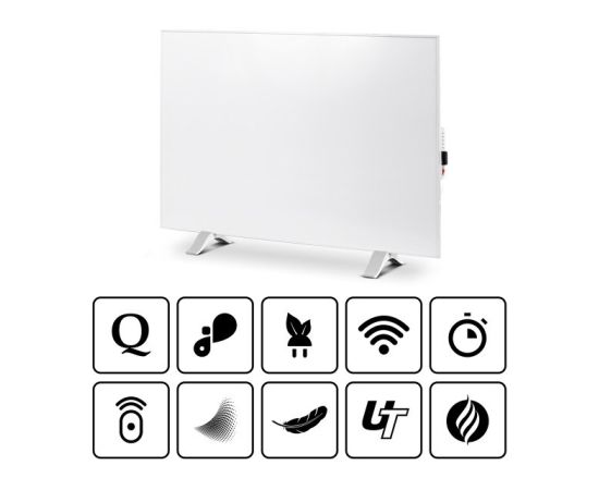 INFRARED HEATER CRONOS CRP-1200TWP 1200W WHITE Konvektori