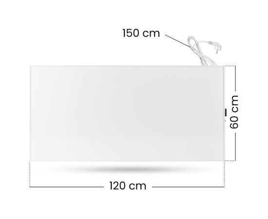 CRONOS CRP-770TWP INFRARED HEATER 770W WHITE Konvektori