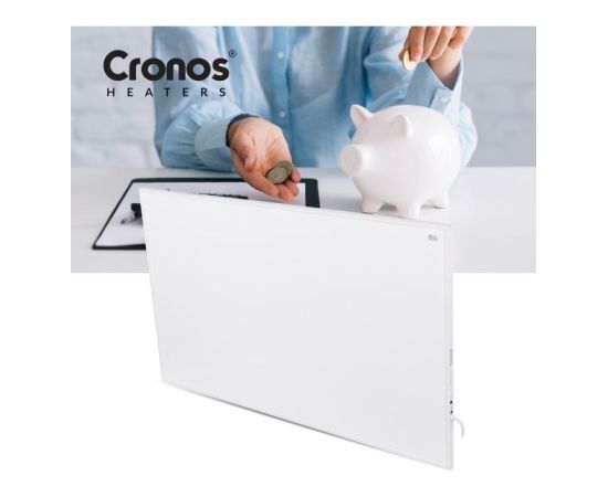 Cronos Carbon P1000 1000W infrared heater white