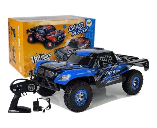 Import Leantoys Remote Controlled Car FY-01 4x4 Pick Up 1:12 R/C 40 km/h Blue