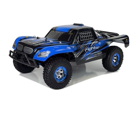 Import Leantoys Remote Controlled Car FY-01 4x4 Pick Up 1:12 R/C 40 km/h Blue