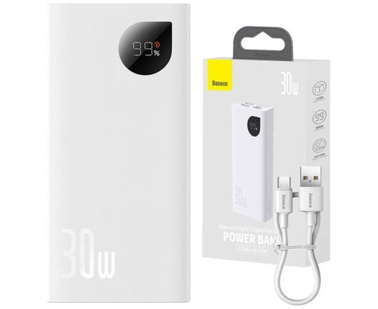 Baseus Adaman2 Poverbanks Tālrunim / 30W /10000mAh