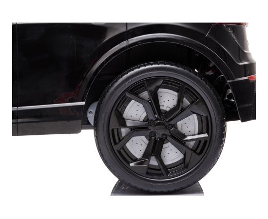 Audi RS Q8 vienvietīgs elektromobilis, melns Bērnu elektriskās automašīnas