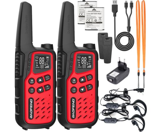 Walkie-Talkie Baofeng BF-T25E Red