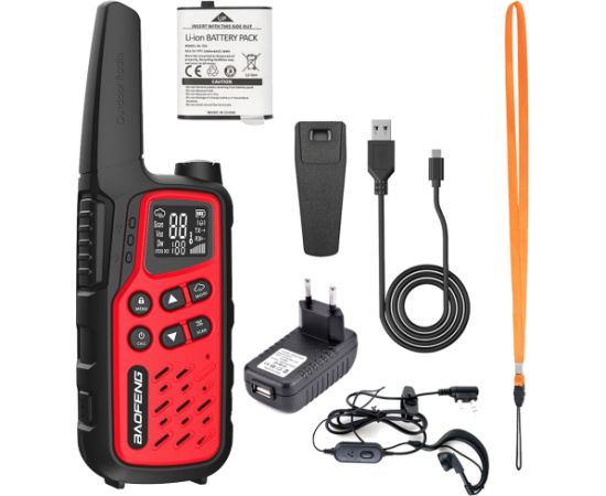 Walkie-Talkie Baofeng BF-T25E Red