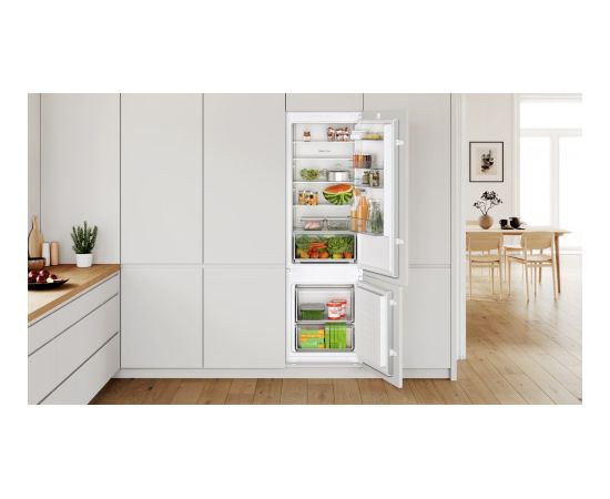 Bosch Serie 2 KIV87NSE0 fridge-freezer Built-in 270 L E White