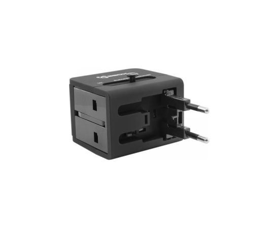 Sbox TA-23 Universal Travel Adapter with Dual USB Charger