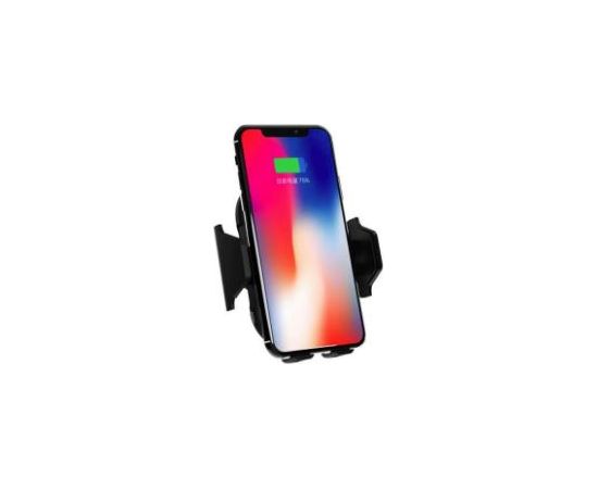 Devia Smart series Infrared sensor Wireless Charger Car Mount black