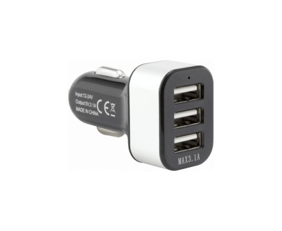 Sbox Car Charger CC-331B 3.1A black/grey