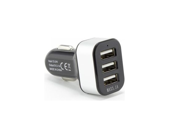 Sbox Car Charger CC-331B 3.1A black/grey