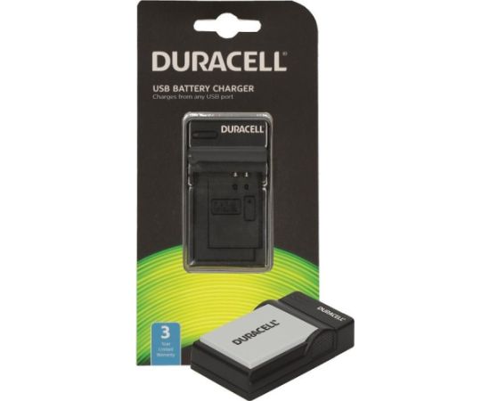 Lādētājs Duracell Charger with USB Cable for DR9933 NB-7L