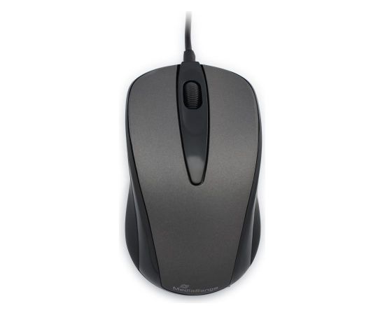 Media Tech MOUSE USB OPTICAL BLACK/GREY/MROS201 MEDIARANGE