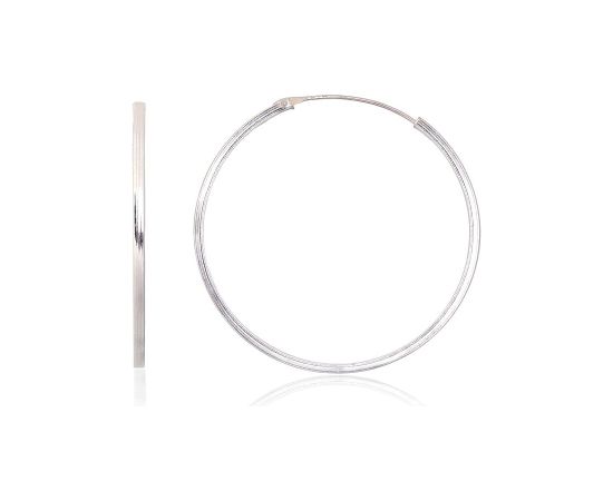Sudraba auskari-riņķīši #2203969, Sudrabs 925°, 2.6 gr.