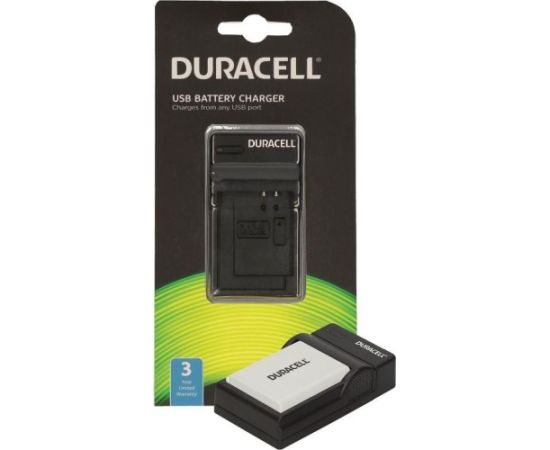 LĀDĒTĀJS Duracell Charger with USB Cable for DR9641 EN-EL5