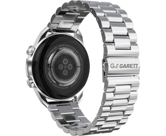 Garett Smartwatch V10 Leather / AMOLED / Bluetooth / IP68 / Backlit display / Sports modes Умные часы