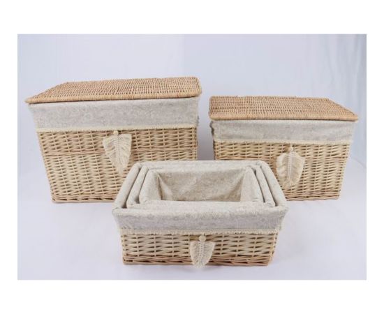 Basket WILLI TASSEL 33x20xH14cm