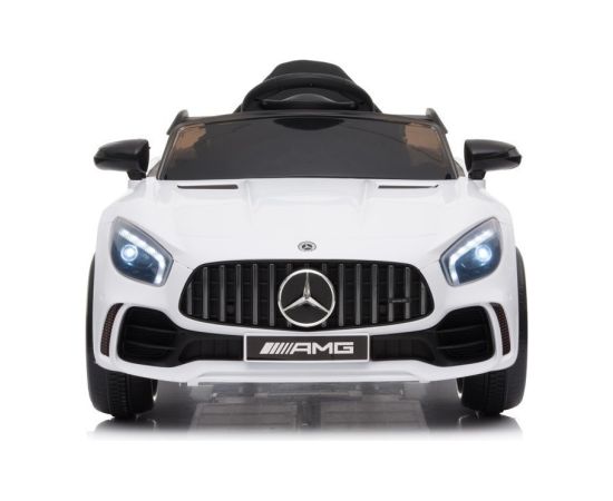 Mercedes GT R akumulatora automobilis, balts