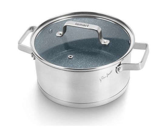 Casserole with lid Lamart LT1103 Stoness 20 cm 2,7 l