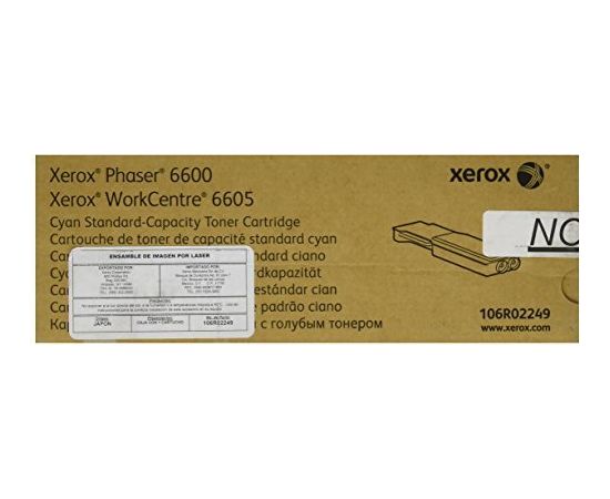 Xerox toner cyan 2000 pages 106R02245