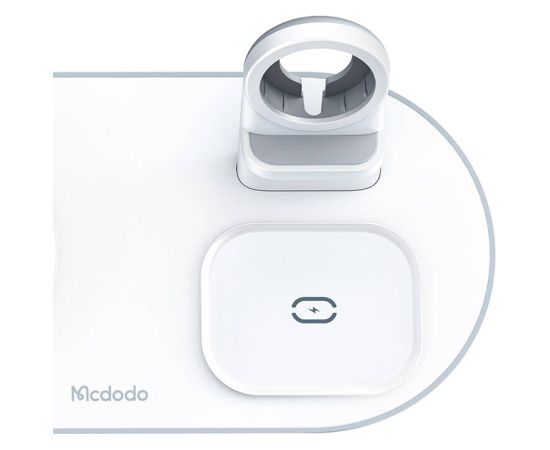 Wireless Charger Mcdodo CH-7060 3 in 1 15W (mobile/TWS/Apple watch) (white)