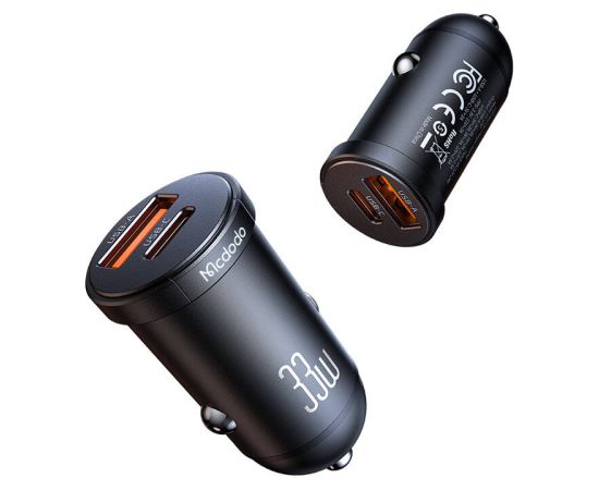 Car Charger Mcdodo CC-2320, USB-C + USB-A, 30W