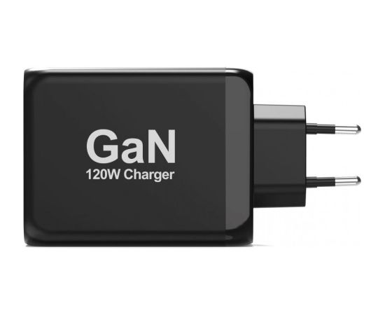 Roger GaN Port Power Delivery and Quick Charge 120W USB-C & USB-A Lādētājs