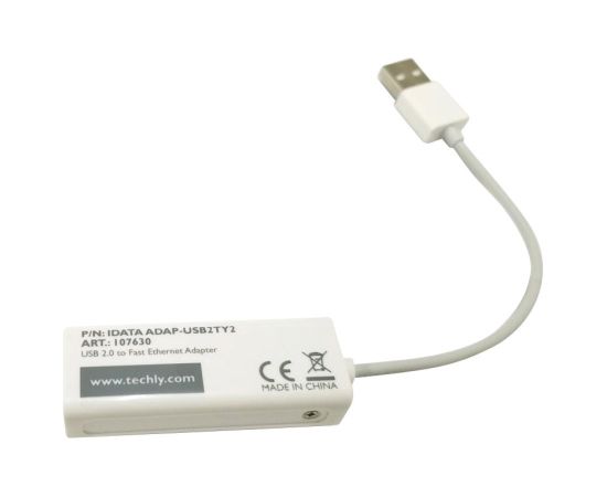 Techly USB2.0 to Fast Ethernet 10/100 Mbps converter