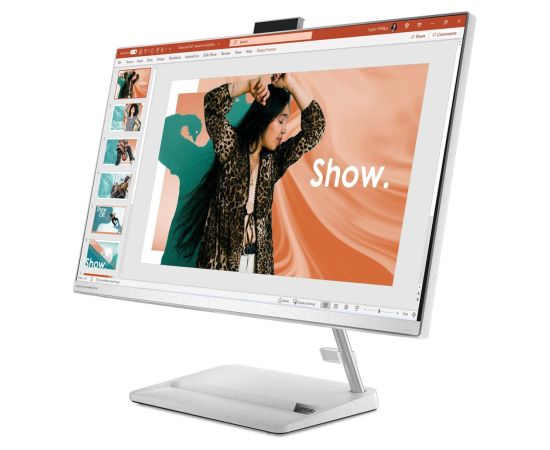 Lenovo IdeaCentre AIO 3 27IAP7 i7-13620H 27" FHD IPS 250nits AG 16GB DDR4 3200 SSD1TB Intel UHD Graphics NoOS White All In One Datori (AIO)