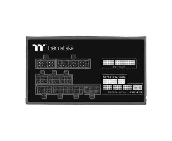 Thermaltake Toughpower GF A3 Gold 850W - TT Premium Edition power supply unit 24-pin ATX ATX Black