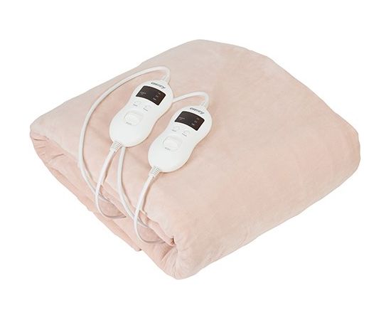 Adler Camry CR 7424 electric blanket 2x60W Beige Fleece