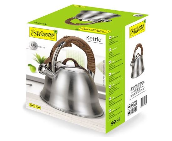 Non-electric kettle Maestro MR-1320W Silver 3.0 L