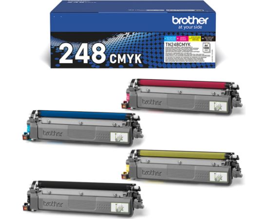 Brother TN-248CMYK Toneru komplekts 1`000 lapām (HLL3220, DCP-L3560, MFC-L8390)