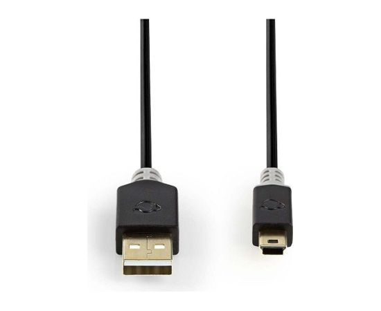 NEDIS CCBP60300AT20 Vads USB 2.0 | USB-A Male | USB Mini-B 5 pin Male | 480 Mbps | 2.0