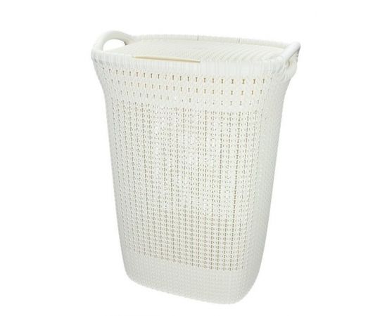 Curver Veļas kaste Knit 57L 45x34x61cm balta