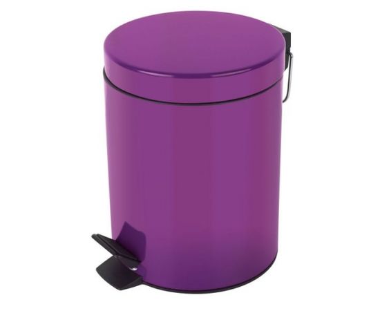 Spirella Atkritumu tvertne ar pedāli Sydney 3L violeta