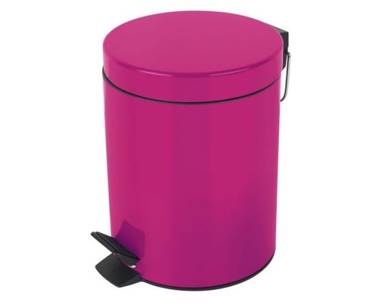Spirella Atkritumu tvertne ar pedāli Sydney 5L rozā