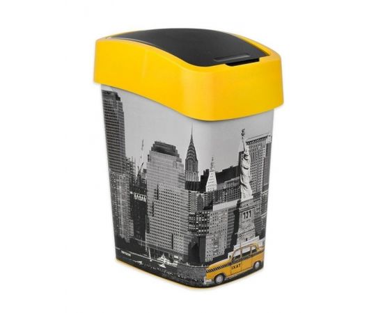 Curver Atkritumu spainis Deco Flip Bin 25L New York